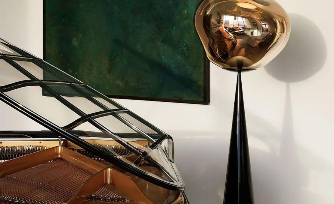Торшер модель Cone Fat Floor Lamp от фабрики Tom Dixon