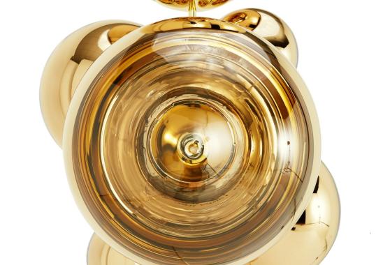 Люстра модель Mirror Ball Stand Chandelier Gold от фабрики Tom Dixon