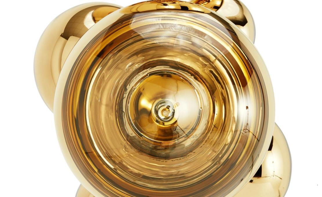 Люстра модель Mirror Ball Stand Chandelier Gold от фабрики Tom Dixon
