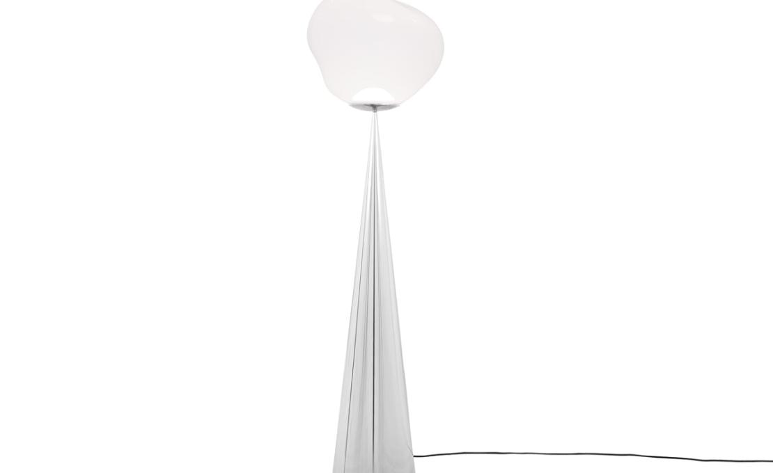 Торшер модель Melt Cone Fat Floor Lamp Led - Silver Cone от фабрики Tom Dixon