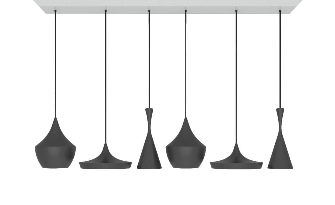 Люстра модель Beat Range Linear Penant System от фабрики Tom Dixon
