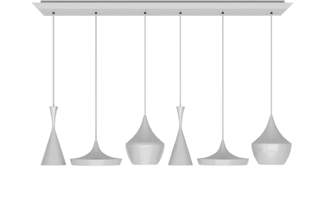 Люстра модель Beat Range Linear Penant System от фабрики Tom Dixon