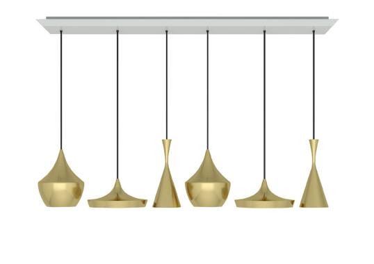 Люстра модель Beat Range Linear Penant System от фабрики Tom Dixon