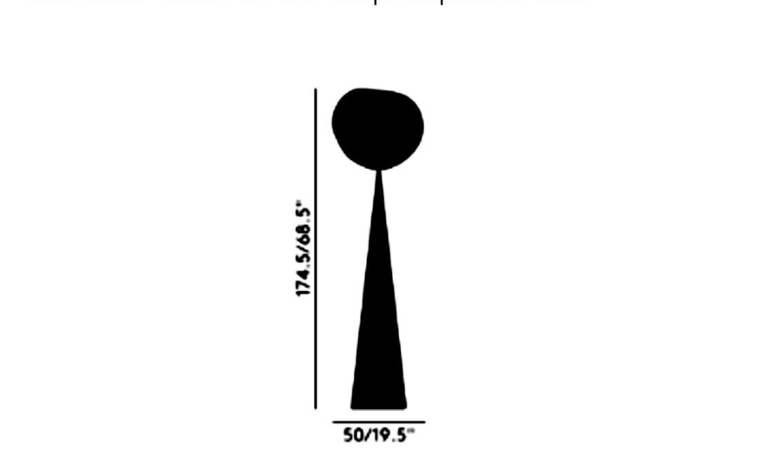 Торшер модель Cone Fat Floor Lamp от фабрики Tom Dixon