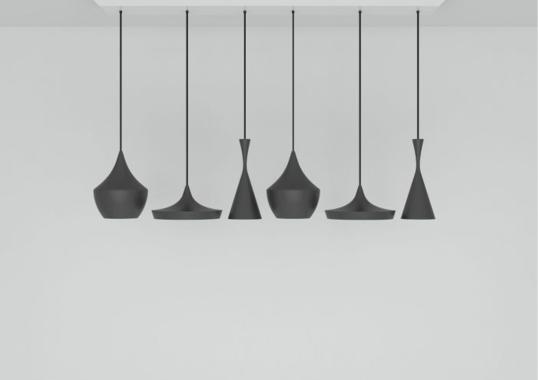 Люстра модель Beat Range Linear Penant System от фабрики Tom Dixon