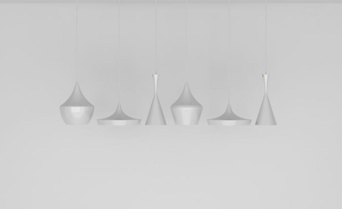 Люстра модель Beat Range Linear Penant System от фабрики Tom Dixon