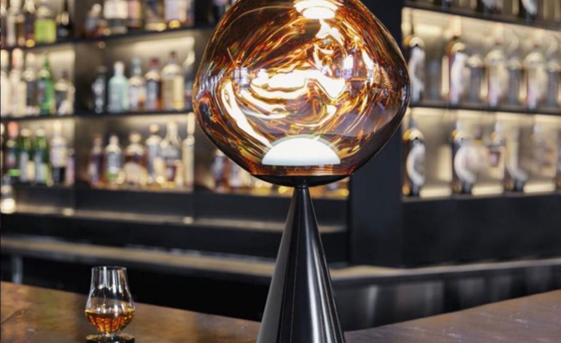 Настольная лампа модель Melt Cone Fat Small Table Lamp от фабрики Tom Dixon