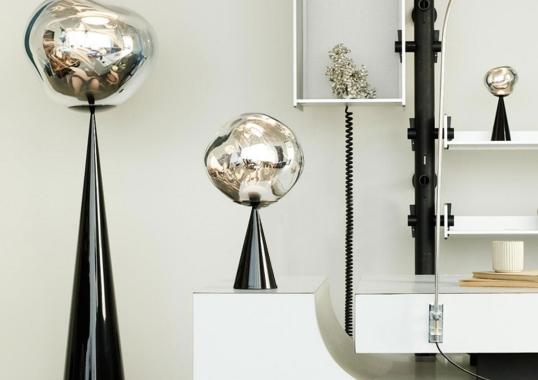 Настольная лампа модель Melt Cone Fat Small Table Lamp от фабрики Tom Dixon