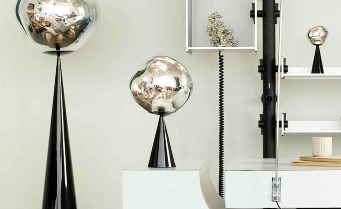 Настольная лампа модель Melt Cone Fat Small Table Lamp от фабрики Tom Dixon