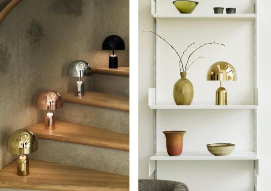 Настольная лампа модель Bell Table Lamp - Portable от фабрики Tom Dixon