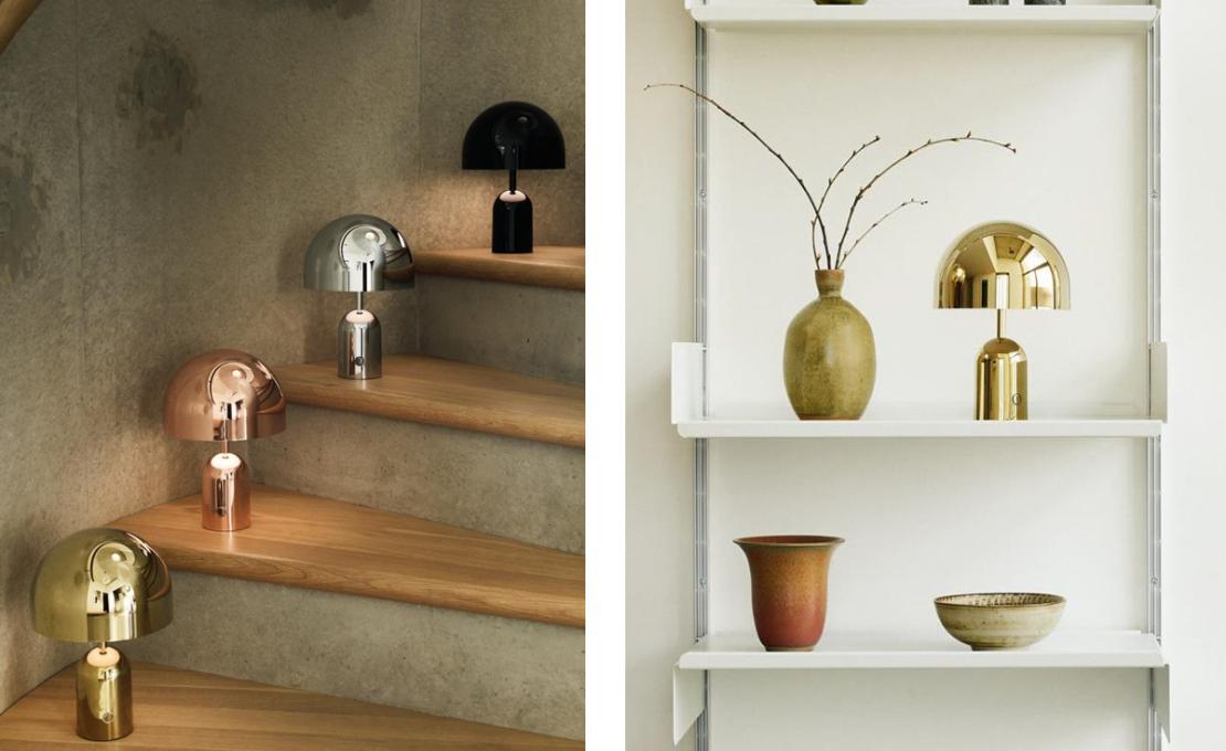 Настольная лампа модель Bell Table Lamp - Portable от фабрики Tom Dixon