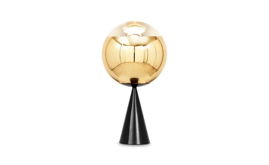 Настольная лампа модель Mirror Ball Cone Fat Table Lamp от фабрики Tom Dixon