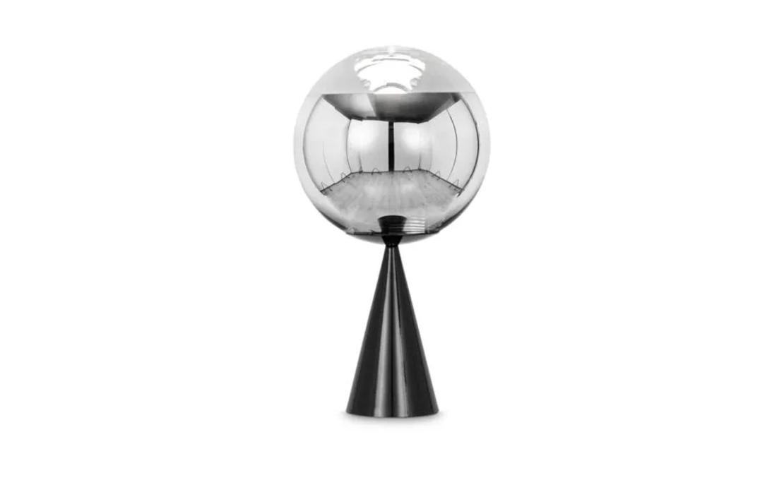 Настольная лампа модель Mirror Ball Cone Fat Table Lamp от фабрики Tom Dixon