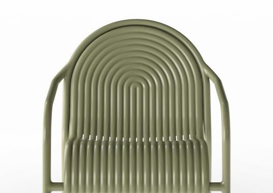Кресло модель Groove Outdoor Lounge Chair от фабрики Tom Dixon