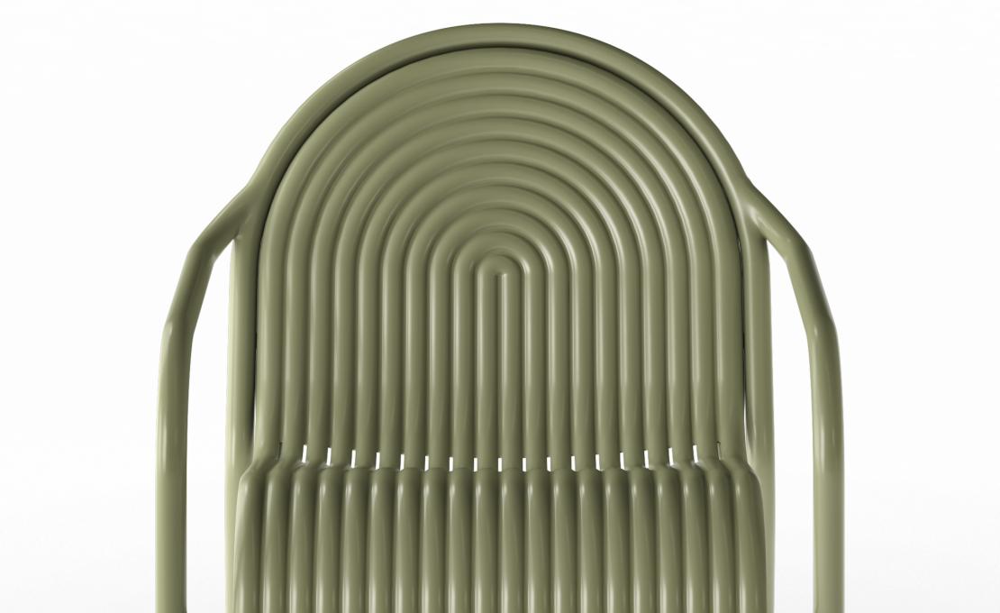 Кресло модель Groove Outdoor Lounge Chair от фабрики Tom Dixon