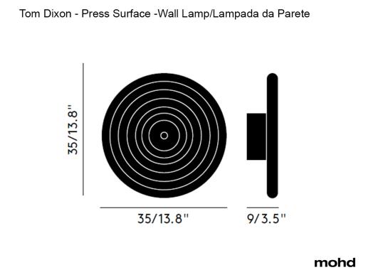 Бра модель 761907 от фабрики Tom Dixon