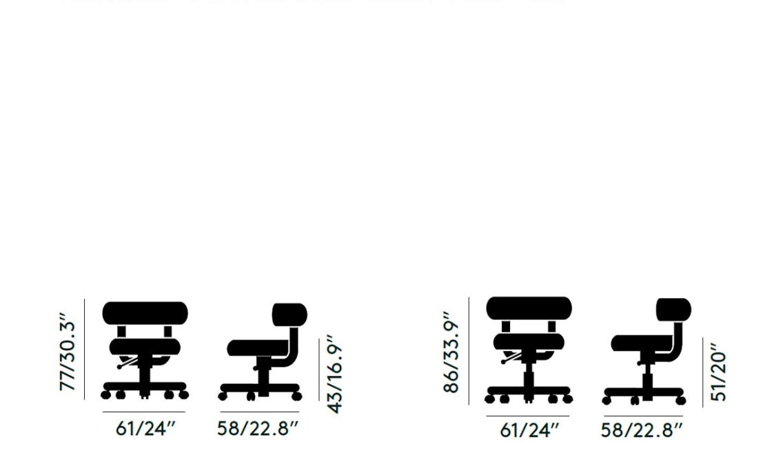 Стул модель Fat Work Office Chair от фабрики Tom Dixon