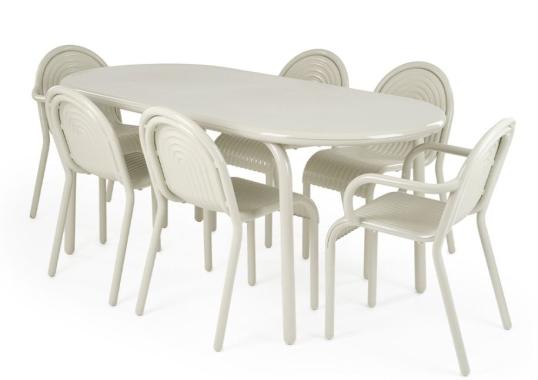 Кресло модель Groove Obround Table от фабрики Tom Dixon