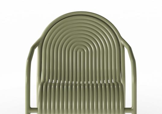 Кресло модель Groove Outdoor Lounge Chair от фабрики Tom Dixon