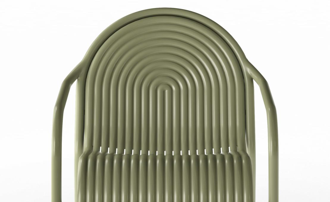 Кресло модель Groove Outdoor Lounge Chair от фабрики Tom Dixon