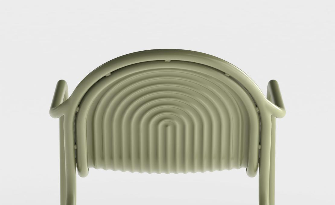 Кресло модель Groove Outdoor Lounge Chair от фабрики Tom Dixon