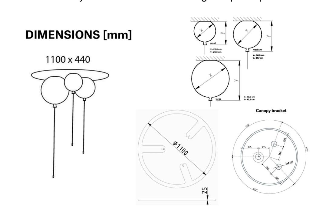 Потолочный светильник модель 222723 от фабрики Brokis