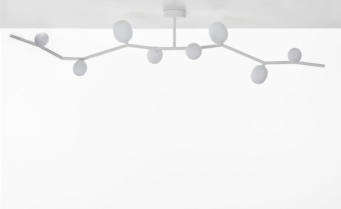 Потолочный светильник модель Ivy 8 Ceiling Lamp от фабрики Brokis