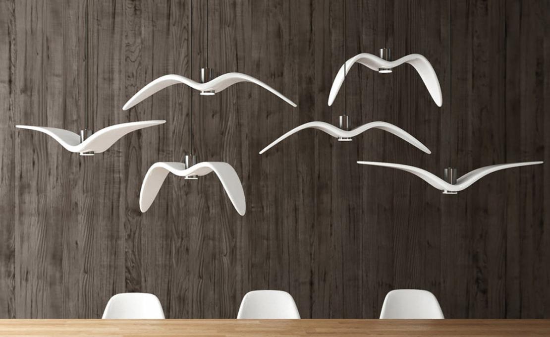 Подвесной светильник модель Night Birds Lampada a Sospensione от фабрики Brokis