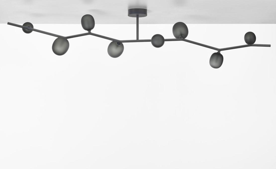 Потолочный светильник модель Ivy 8 Ceiling Lamp от фабрики Brokis