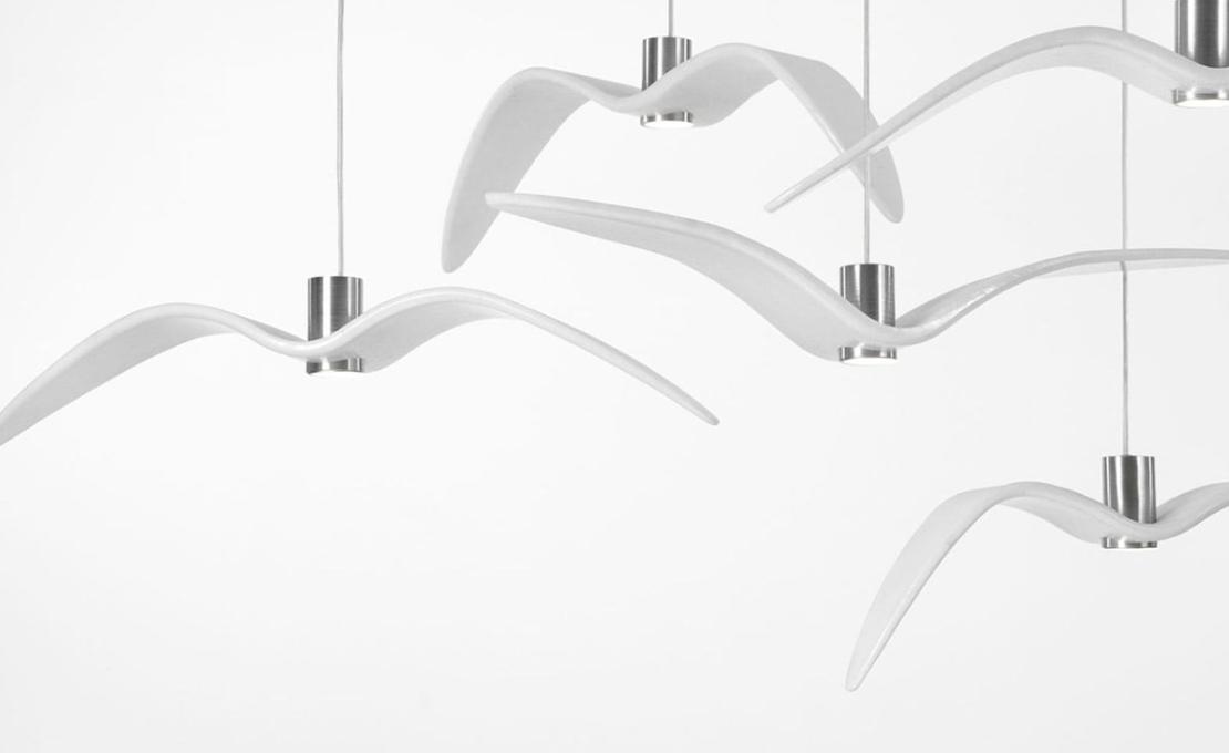 Подвесной светильник модель Night Birds Lampada a Sospensione от фабрики Brokis