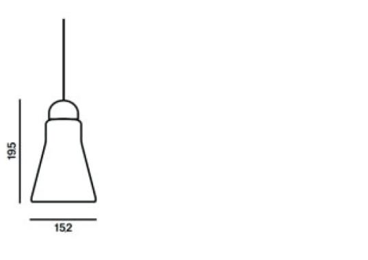Подвесной светильник модель Shadows XL PC976 Lampada a Sospensione от фабрики Brokis