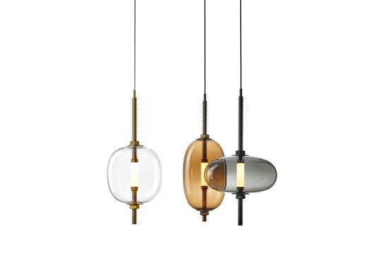 Подвесной светильник модель Under Pressure Suspension Lamp от фабрики Brokis