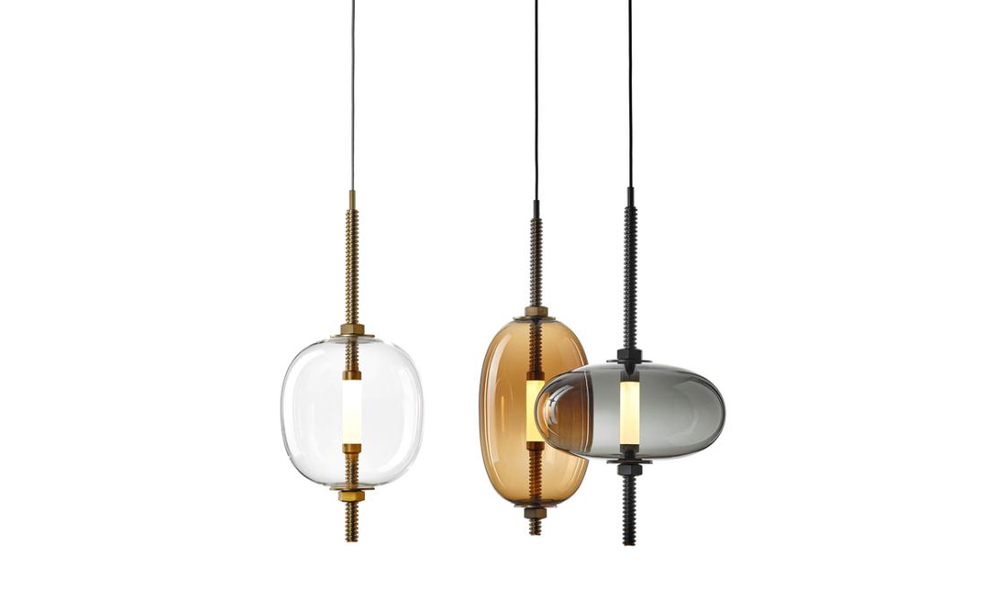 Подвесной светильник модель Under Pressure Suspension Lamp от фабрики Brokis