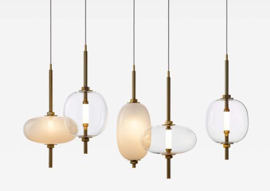 Подвесной светильник модель Under Pressure Suspension Lamp от фабрики Brokis