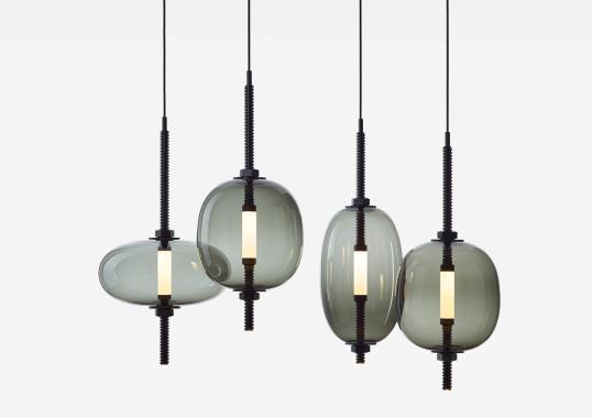 Подвесной светильник модель Under Pressure Suspension Lamp от фабрики Brokis
