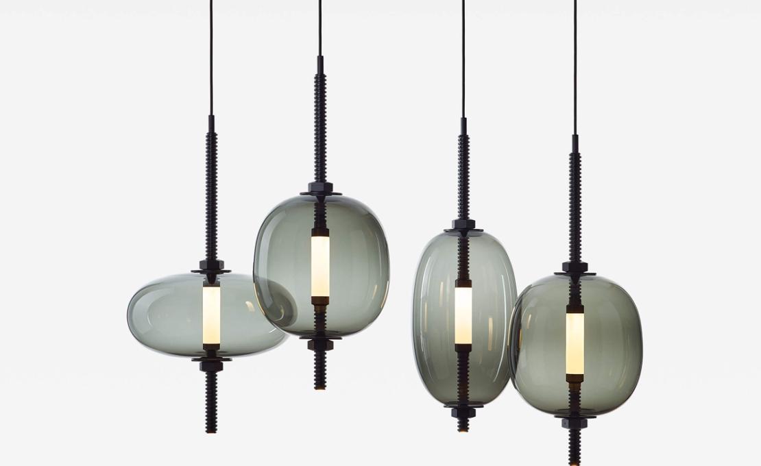 Подвесной светильник модель Under Pressure Suspension Lamp от фабрики Brokis
