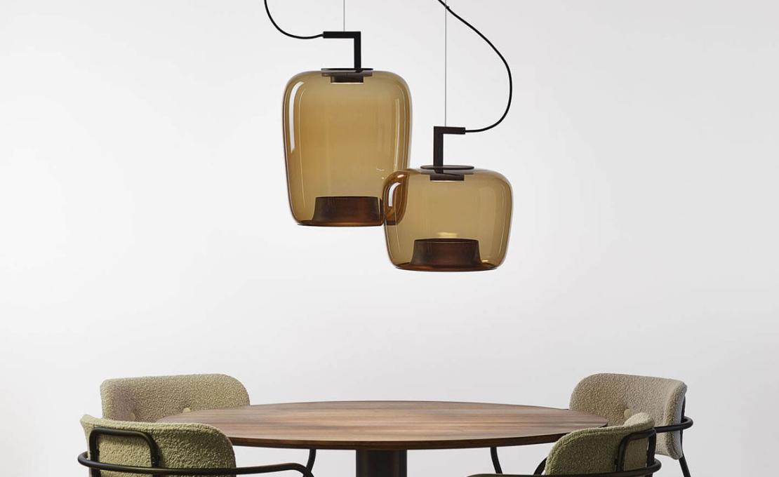 Подвесной светильник модель Double PC1294 Suspension Lamp от фабрики Brokis