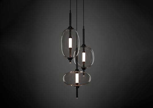 Подвесной светильник модель Under Pressure Suspension Lamp от фабрики Brokis