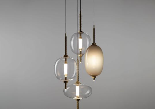Подвесной светильник модель Under Pressure Suspension Lamp от фабрики Brokis