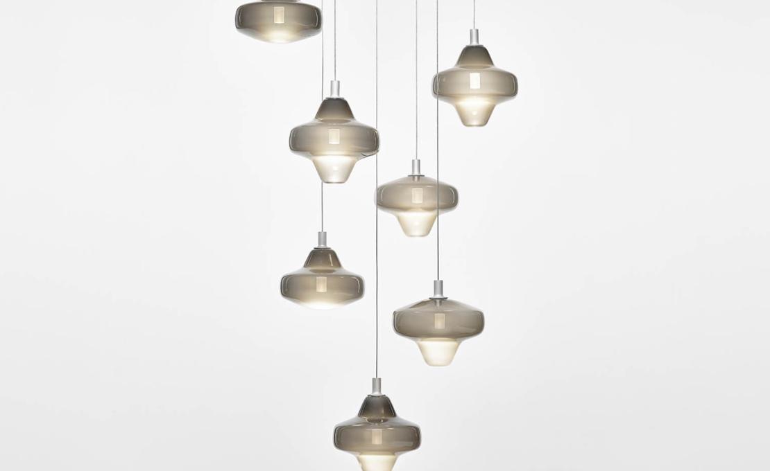 Подвесной светильник модель Starcloud Cluster Suspension Lamp от фабрики Brokis