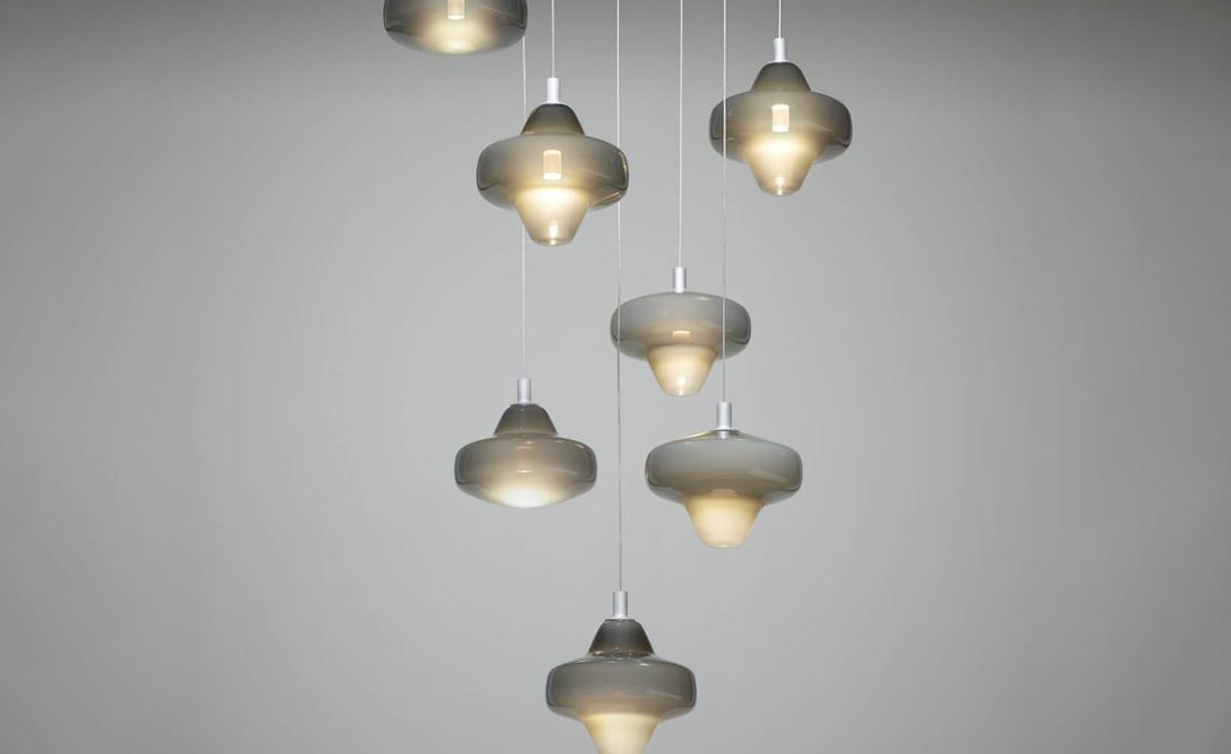 Подвесной светильник модель Starcloud Cluster Suspension Lamp от фабрики Brokis