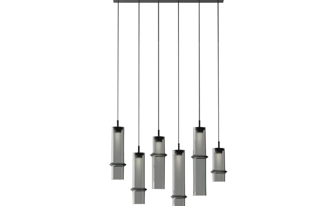 Подвесной светильник модель Bamboo Forest Composition S6M Suspension Lamp от фабрики Brokis