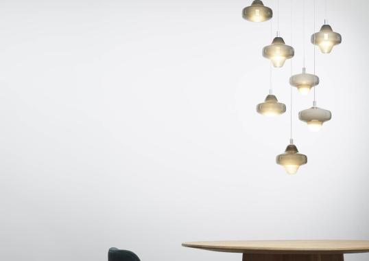 Подвесной светильник модель Starcloud Cluster Suspension Lamp от фабрики Brokis