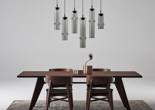 Подвесной светильник модель Bamboo Forest Composition S6M Suspension Lamp от фабрики Brokis