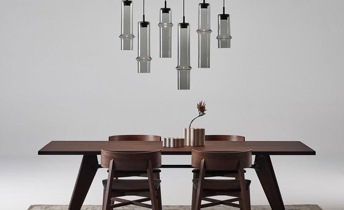 Подвесной светильник модель Bamboo Forest Composition S6M Suspension Lamp от фабрики Brokis