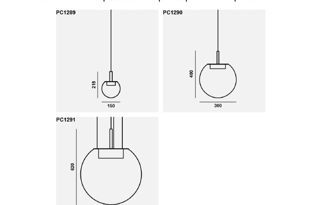 Подвесной светильник модель Orbis - Suspension Lamp от фабрики Brokis