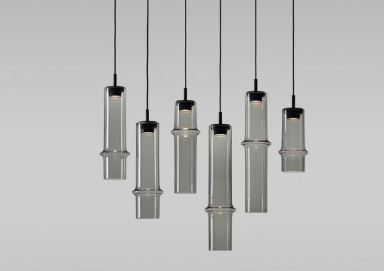 Подвесной светильник модель Bamboo Forest Composition S6M Suspension Lamp от фабрики Brokis