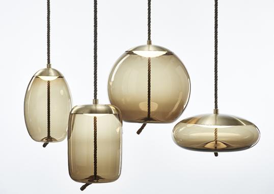 Подвесной светильник модель Knot Uovo Small Lampada a Sospensione от фабрики Brokis