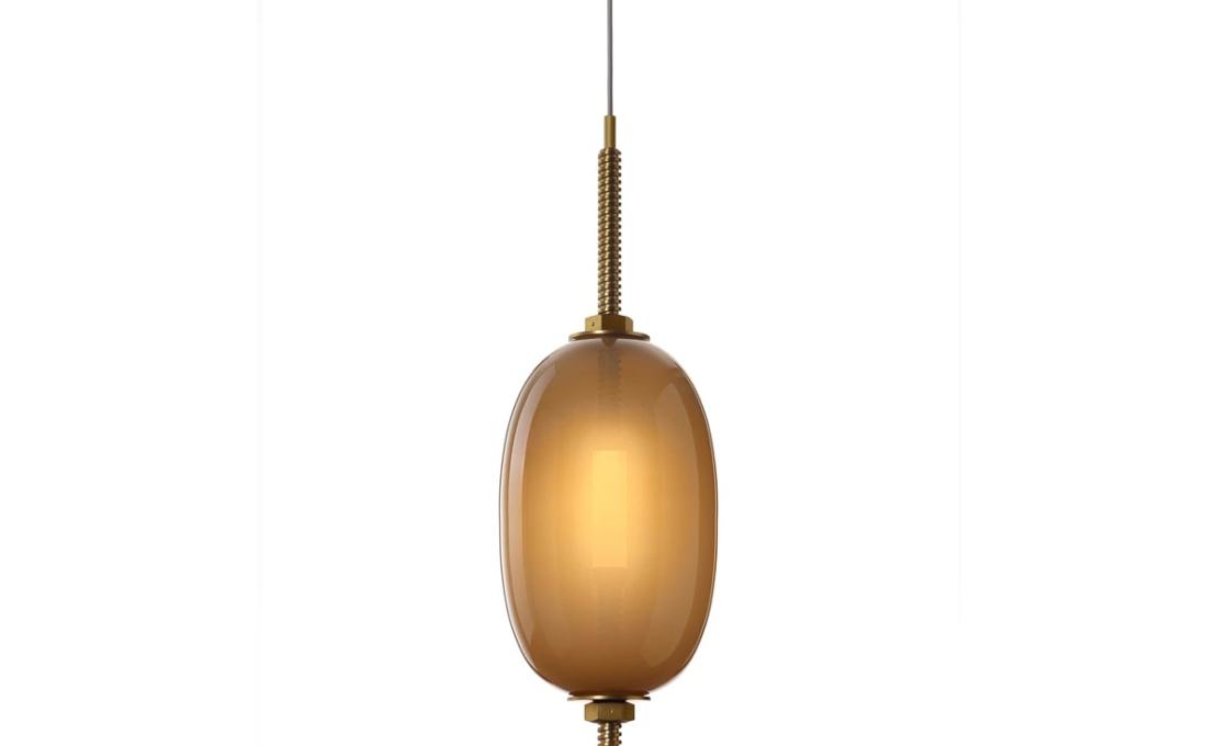 Подвесной светильник модель Under Pressure Suspension Lamp от фабрики Brokis