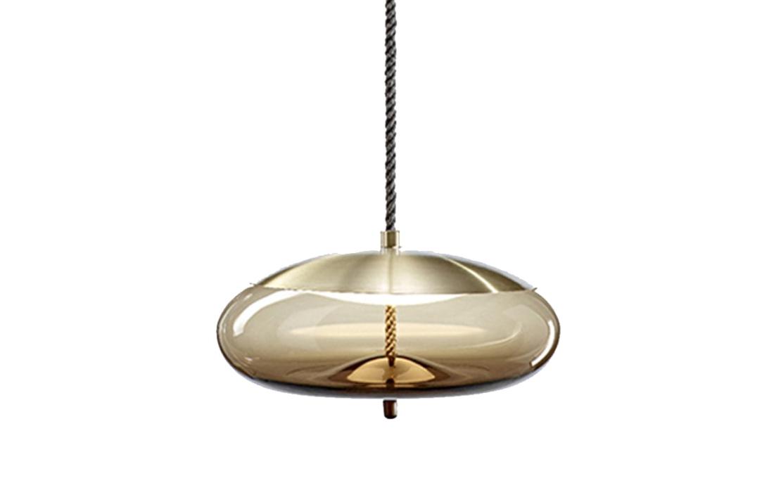 Подвесной светильник модель Knot Disco Small Lampada a Sospensione от фабрики Brokis